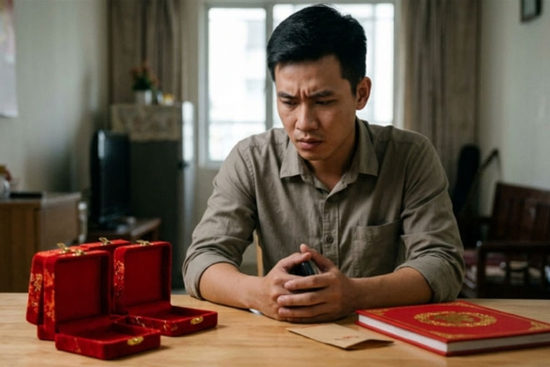 Toàn bộ vàng cưới và tiền mừng, vợ tôi lén lút đem cho anh trai vay