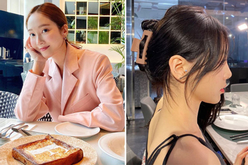 Học sao Hàn cách tạo kiểu cho mái tóc mỏng cực đơn giản