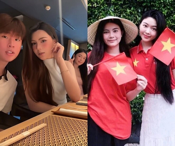 Con gái Quyền Linh và quý tử nhà Kim Thư hội ngộ