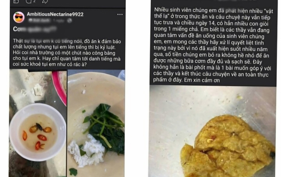 'Vật thể lạ trong thức ăn' của sinh viên ở Huế: Kết quả xác minh thế nào?
