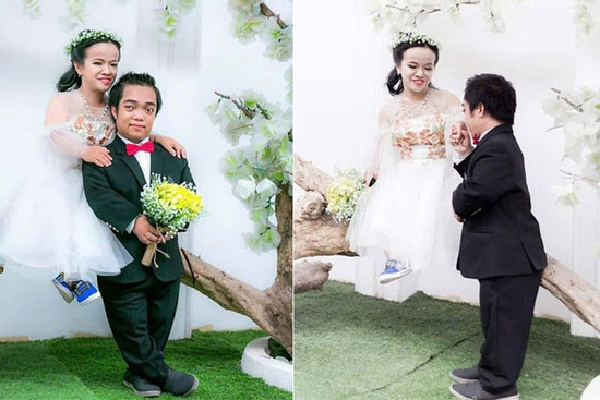Yêu chàng trai 1m30, cô gái Gia Lai giấu gia đình làm đám cưới