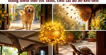Các cụ dặn: 4 con vật vào nhà mang điềm báo tốt lành, tiền tài ào ào kéo đến, đừng dại đuổi đi mất hết lộc