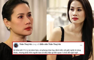 Chỉ vì một đặc điểm này, Thân Thúy Hà bất ngờ bị yêu cầu xét nghiệm ma túy