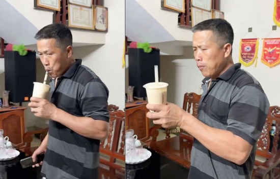 Bị bố cấm uống trà sữa, con gái tung chiêu 'tòa không thử không hiểu được đâu'