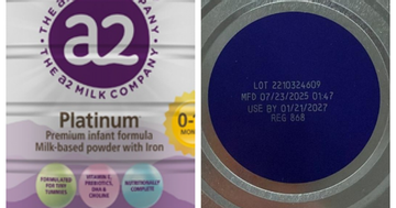 Rà soát, thu hồi 3 lô sữa a2 Platinum Premium cho trẻ nhỏ