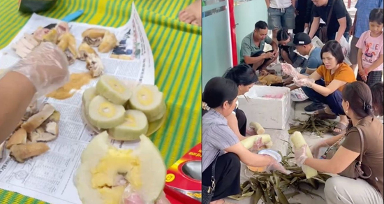 Gia đình 39 người ở Bắc Ninh đem bánh chưng, gà luộc, 20kg hoa quả đi du lịch