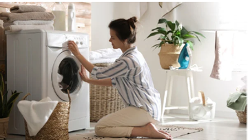 Nên đóng hay mở cửa máy giặt lồng ngang sau khi sử dụng?