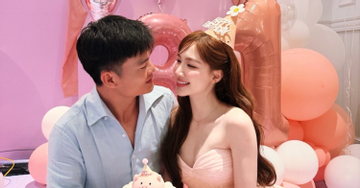 Hòa Minzy tình cảm bên Đại uý Văn Cương