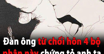Đàn ông từ chối hôn 4 nơi ''ngượng ngùng'' này: Chứng tỏ anh ta không hề yêu bạn mà chỉ muốn 
