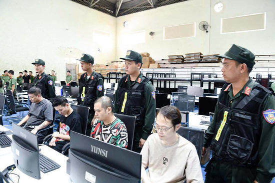 Chặn đứng âm mưu lập 'đại bản doanh' lừa đảo của ổ nhóm đến từ Campuchia