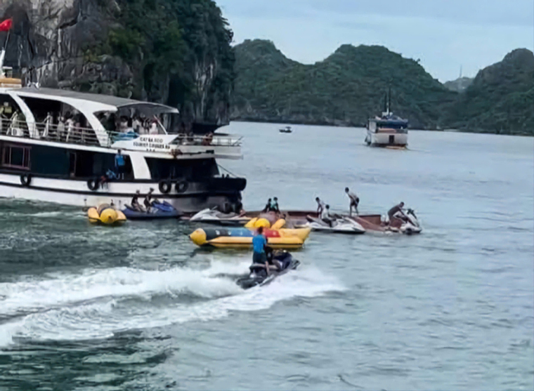 Va chạm tàu trên vịnh Lan Hạ, 1 người tử vong: Nạn nhân biết bơi, có mặc áo phao