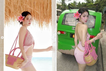 Ngọc Trinh lại khiến mạng xã hội “nóng rực”