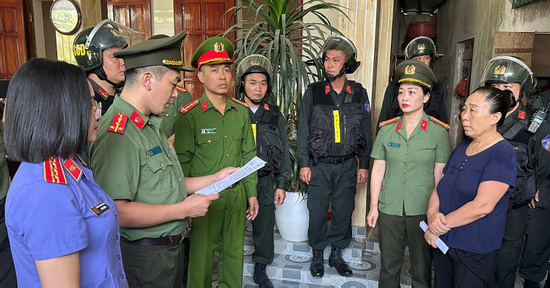 Công an Nghệ An thông tin vụ khởi tố, bắt tạm giam Lê Thị Thủy