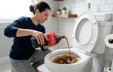Đổ Coca-cola xuống bồn cầu có tác dụng gì?