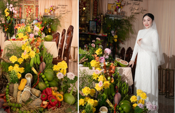 Mẹ hơn 30 năm bán hoa quả, cô dâu Vĩnh Long làm đám hỏi lạ, khách có quà mang về