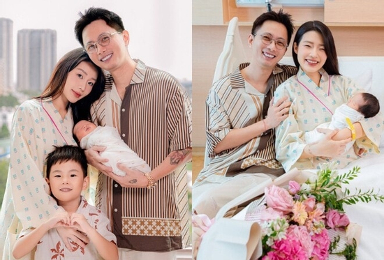 Rapper Rhymastic đón con thứ hai, bé Ma Bư chính thức lên chức anh trai
