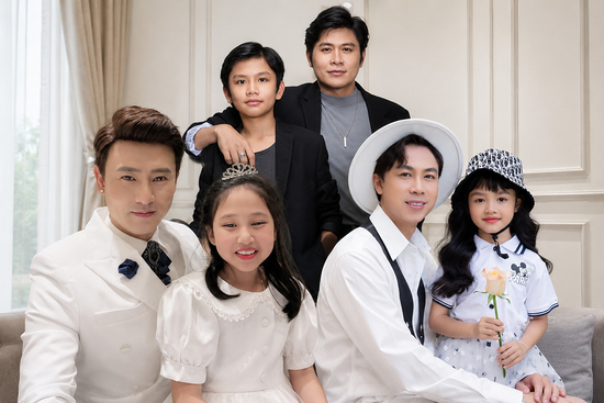 Bố đơn thân ở showbiz Việt: Người bán bún mưu sinh, người sắp có con mà chưa cưới