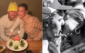 Hailey Bieber kỷ niệm 8 năm đính hôn cùng Justin Bieber