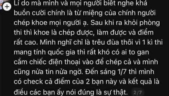 Xác minh vụ 2 thí sinh ở Phú Thọ thi thử 3,6 - 6,5 điểm, thi tốt nghiệp THPT được 9