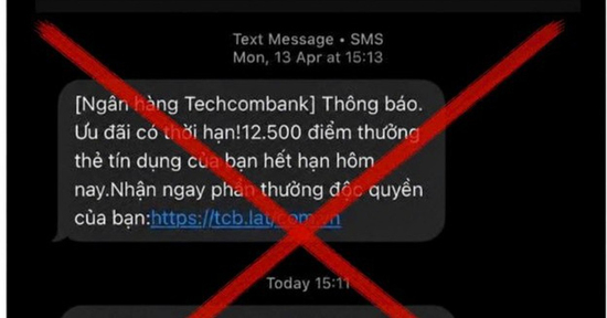 Cảnh báo thủ đoạn giả mạo ngân hàng để chiếm đoạt thông tin thẻ tín dụng