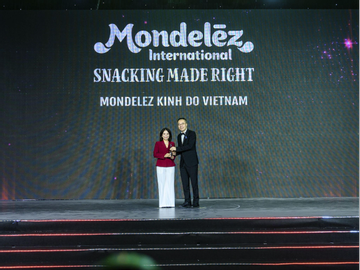 Mondelez Kinh Đô ba năm liên tiếp được vinh danh 