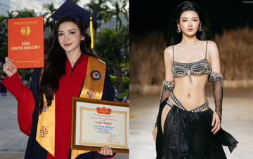 Á hậu Việt vừa tốt nghiệp bác sĩ chuyên khoa 1 đang hút 2 triệu lượt xem là ai?