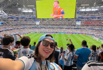Ca sĩ Mỹ Tâm có động thái gây chú ý khi gửi lời động viên đến Messi