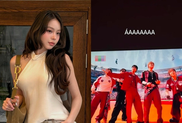Hoa hậu Thanh Thủy gây chú ý khi phản ứng với màn trình diễn của BTS tại World Cup 2026
