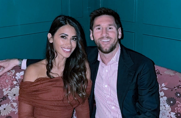 Vợ người mẫu viết cho Messi: Em ngưỡng mộ và yêu anh rất nhiều!