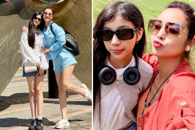 Ái nữ nhà Jennifer Phạm tuổi 13 cao 1,65m, nhan sắc ngày càng giống mẹ, học giỏi lại đa tài
