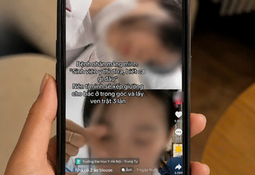 Trường ĐH Y Hà Nội sẽ kỷ luật nghiêm nữ sinh dọa lấy ven cho bệnh nhân trật 3 lần