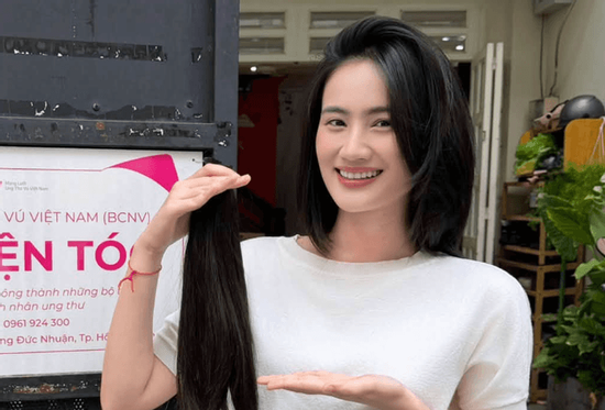 Hoa hậu Ý Nhi đổi mới phong cách đầy cá tính sau quyết định hiến tóc lần thứ hai