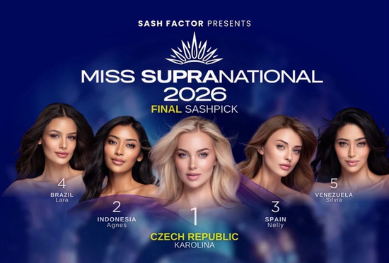 Mai Ngô vắng mặt trong bảng dự đoán chung kết Miss Supranational 2026 của Sash Factor