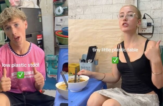 Du khách Tây mách dấu hiệu quán ăn cực ngon ở Việt Nam: Ghế bé, bàn nhỏ