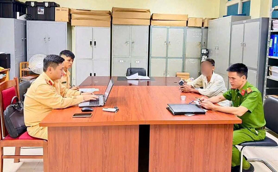 Vi phạm giao thông 96 lần, tài xế ở Phú Thọ bị phạt gần 500 triệu đồng