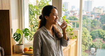 Uống nước ấm buổi sáng: 'Thần dược' hay thói quen truyền miệng?