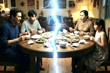 Bữa cơm chia đôi: Khi tiếng cười chỉ còn là ký ức