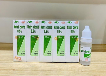 Xử phạt công ty sản xuất lô thuốc nhỏ mắt Natri clorid 0,9% vi phạm chất lượng