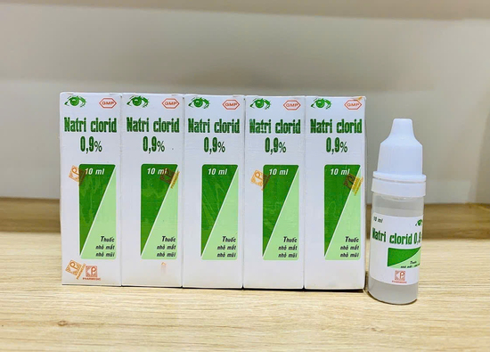 Xử phạt công ty sản xuất lô thuốc nhỏ mắt Natri clorid 0,9% vi phạm chất lượng