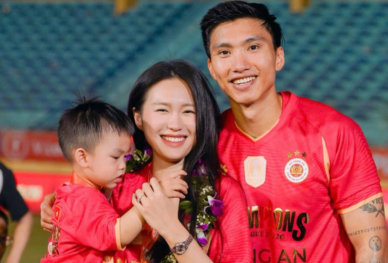 Doãn Hải My - hậu phương tuyệt vời của cầu thủ Đoàn Văn Hậu
