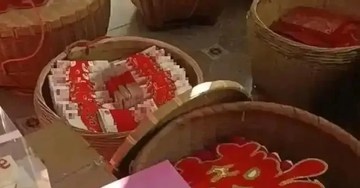 Chú rể mang giỏ tre chứa gần 900 triệu đi hỏi vợ, nhà gái mở ra và cái kết bất ngờ