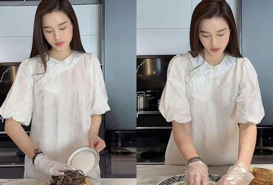 Hoa hậu Đỗ Hà ngày càng đảm đang sau khi kết hôn, chồng tổng giám đốc tập đoàn Sơn Hải thường xuyên làm 
