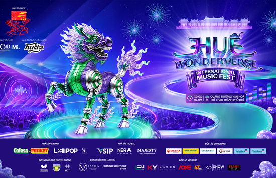 Khán giả thăng hoa cùng giàn nghệ sĩ tại Huế Wonderverse Music FEST 2026
