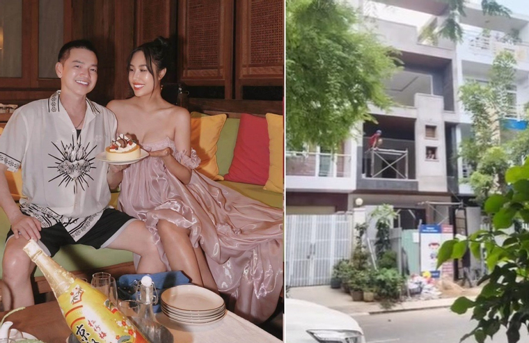 Cơ ngơi 4 tầng hiện đại của Quang Minh và vợ trẻ kém 37 tuổi
