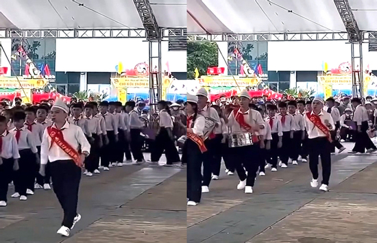 Bí thư Đoàn xã ở Thanh Hóa nói gì về nghi thức Đội bị ví như đi 'cà thọt'?