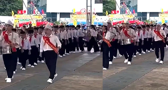 Thanh Hóa chấn chỉnh nghi thức Đội trong trại hè bị ví như đi 'cà thọt'