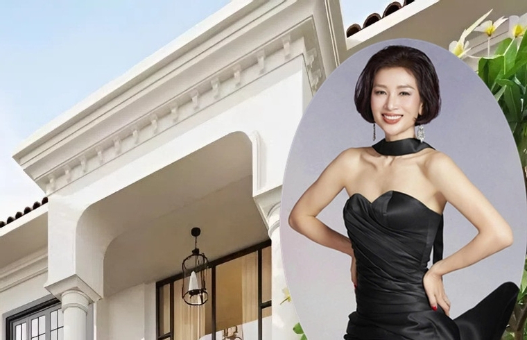 Biệt thự 600m2 đẹp mê của 'Cô thư ký xinh đẹp' - hoa khôi Thu Hương