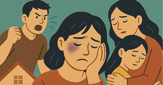 Chứng kiến anh trai bạo hành chị dâu và các cháu, em phải làm gì?