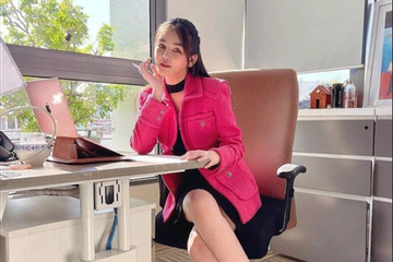 Hoa hậu quê Đồng Tháp có gu thời trang sang chảnh, đi dạy học thanh lịch, xuống phố 