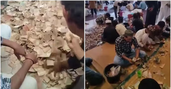 Cụ bà ăn xin qua đời, dân làng 